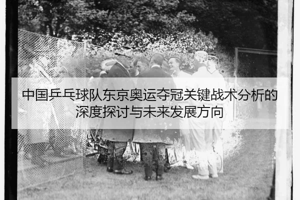 中国乒乓球队东京奥运夺冠关键战术分析的深度探讨与未来发展方向